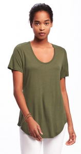 Weekly Wrap-Up: Old Navy Relaxed Curve Hem Tee | rashon